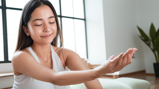 showing hands using myofascial release techniques